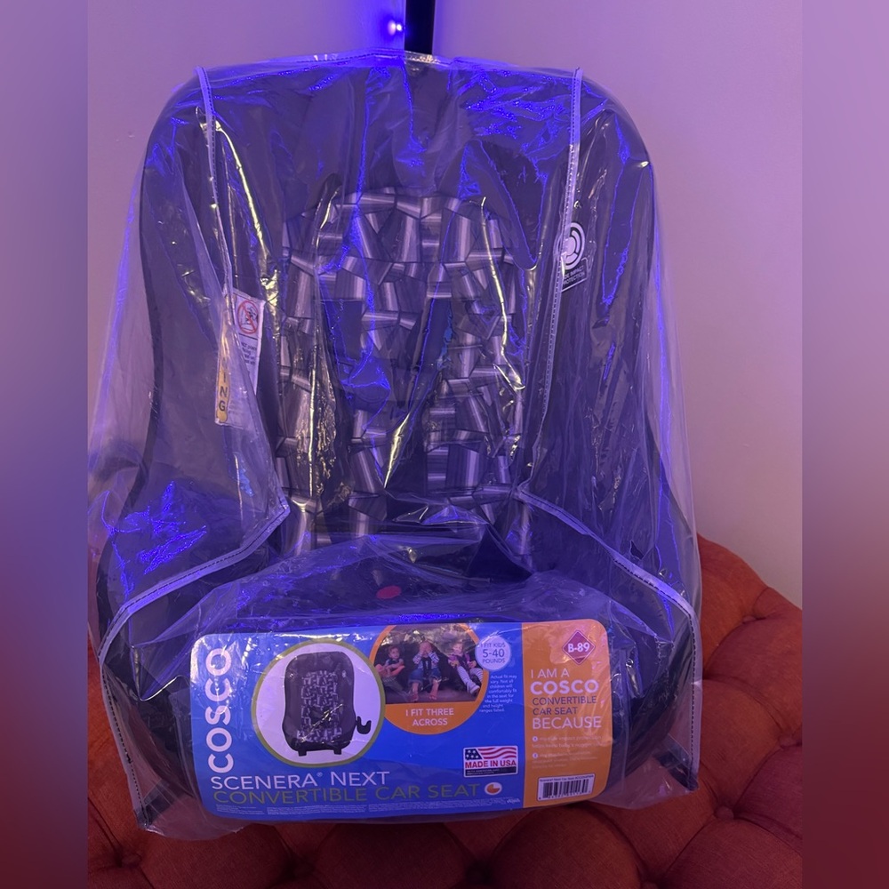 Black and Gray Kids Car Seat